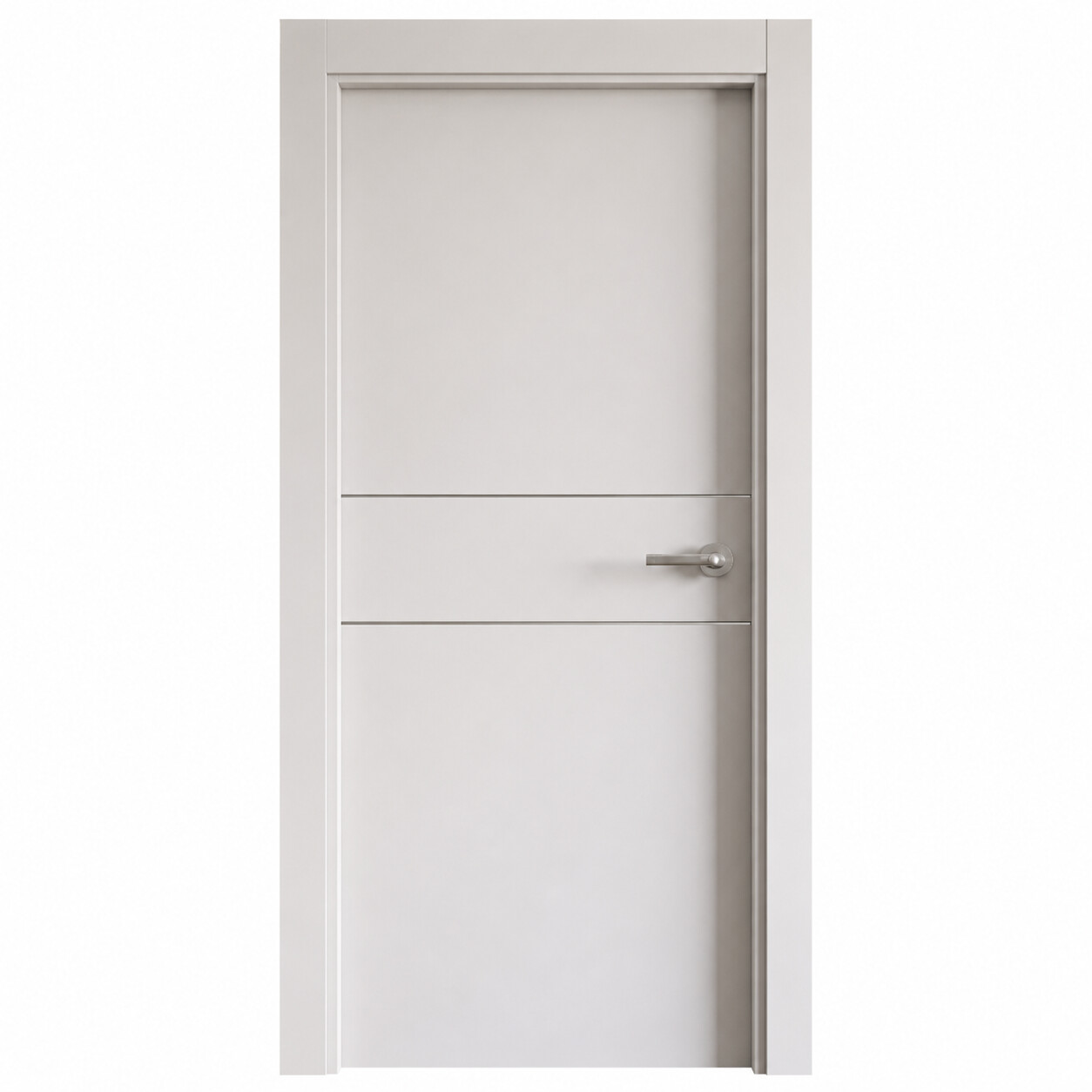Puerta interior lacada blanca modelo L2H621:2577 622:2580 623:2582 624:2592 625:2594